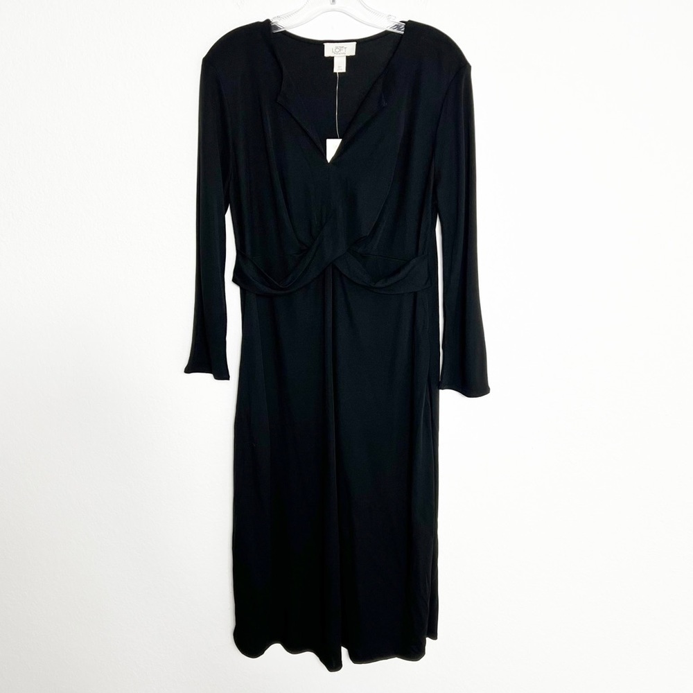 ANN TAYLOR LOFT MATERNITY BLACK DRESS BRAND NEW SIZE 8M